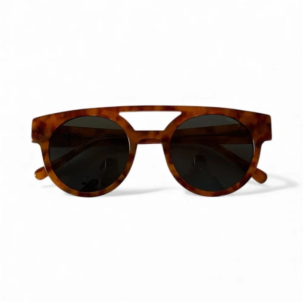 KOMONO Tortoiseshell Sunglasses NEW NWT brown tan Dreyfuss Caramel Demi